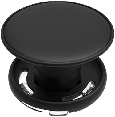 Elevate Your Mobile Experience with the One-Touch Expanding Kickstand Phone Grip in Basic Purple – Innovative Silicone Comfort, Effortless Attachment, Wireless Charging Compatible for Ultimate Stability and Hands-Free Convenience