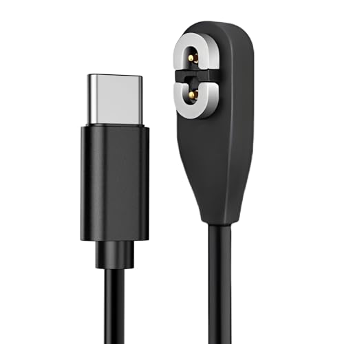 sweguard USB C Charger Cable 3Pack 3.3ft Magnetic Compatible with AfterShokz Aeropex, SHOKZ OPENCOMM, OPENRUN PRO, OPENRUN PRO Mini, OPENRUN, OPENRUN Mini – Enhanced Compatibility and Speed