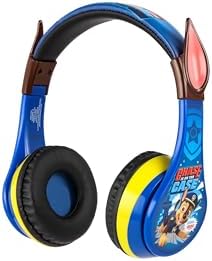 Paw Patrol Skye Kids Bluetooth Headphones – Safe and Stylish Wireless Sound with Built-in Microphone and Volume Limiting for Hearing Protection – Travel-Friendly Foldable Design Ideal for School and Home Use – Enhanced Comfort for Young Listeners and Versatile Compatibility across Devices