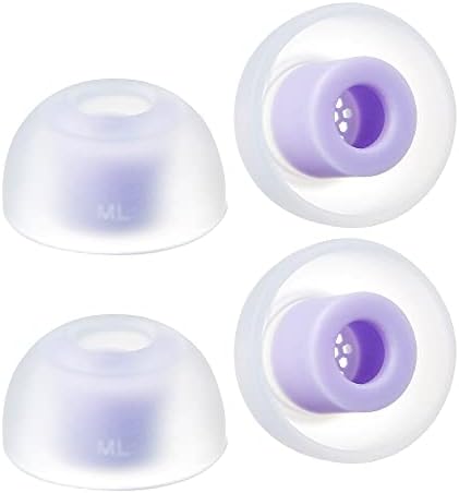 Upgrade Your Galaxy Buds 2 Pro with AZLA Sedna Earfit MAX Tips – Premium Silicone Earbud Replacement for Enhanced Noise Isolation, Comfort, and Performance – Samsung-Certified Ear Tips for Superior Sound Quality and Secure Fit