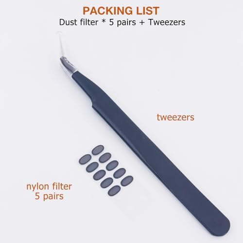 Premium Dust Filter Eartips for Bose Quiet Comfort Wireless Noise Cancelling Earbuds – Essential Accessory for Enhanced Sound Clarity, Quick Installation, and Long-lasting Protection Against Debris and Dust