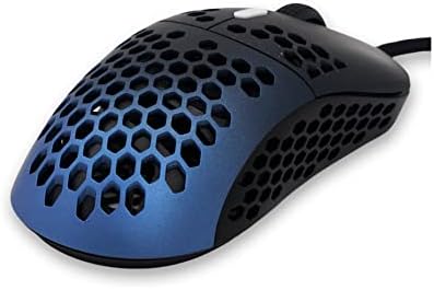 Gwolves Hati HTS Ultralight Honeycomb Wired Gaming Mouse – 48 g Precision with 16,000 DPI Sensor, Low Latency, Anti-Interference, 6 Customizable Buttons, On-Board Memory for PC/Mac/Laptop – Stardust Golden Small Edition for Maximum Speed and Comfort