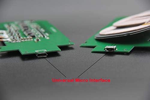 Taidacent High-Efficiency Wireless Charging Module with Three-Coil Technology – DIY QI Transmitter for Rapid 9 V 1.5 A Charging – Elevate Your Charging Solutions with Enhanced Compatibility and Safety Features
