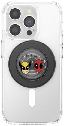 Marvel Captain America Mag Safe Pop Socket Grip – Secure Enamel Phone Holder with Kickstand, Wireless Charging Ready, Lightweight Design for Ultimate Usability and Marvel Fandom Style