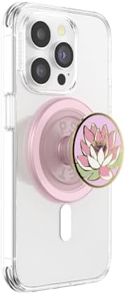 Mag Safe-Compatible Pop Socket Phone Grip – Unique Horchata Design with Versatile Adapter Ring for Effortless Wireless Charging and One-Handed Use – Stylish and Secure Mobile Accessory for Enhanced Everyday Convenience