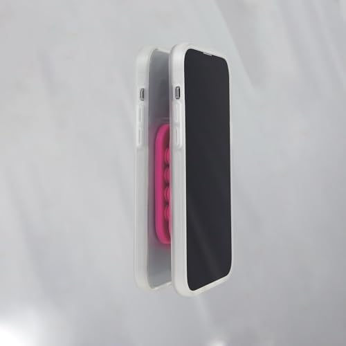 Sonix Magnetic Silicone Suction Cup Phone Mount for i Phone – Fluorescent Green Mag Safe Compatible Holder for Hands-Free Navigation and Streaming – Secure Grip, Easy Installation, and Vibrant Style for Your Vehicle Interior