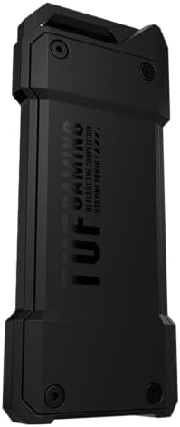 ASUS TUF Gaming A1 External M.2 NVMe SATA PCIe SSD Enclosure – Ultra-Fast USB-C Storage Solution with M.2 Q-Latch, IP68 Waterproof & Dustproof Design, Perfect for PS5 and Xbox Gamers, Enhanced Drop Resistance, Sleek Black Finish for Optimal Performance and Reliability