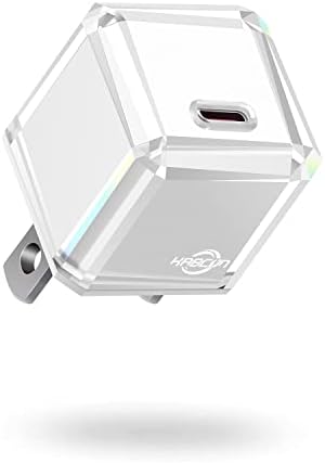 20 W USB C Fast Charger Block for i Phone 16/15/14/13 Series – Compact PD 3.0 Wall Adapter with No Cord Design for Ultimate Portability and Rapid Charging Efficiency