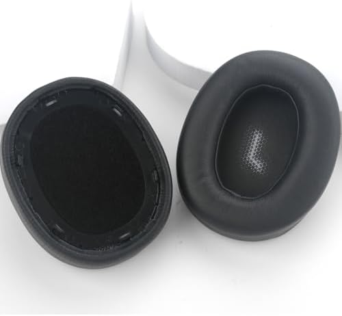 Upgrade Your JBL Everest Elite 750 NC Headphones with Luxurious Memory Foam Ear Pads – Soft Protein Leather Noise Isolation Cushions for Enhanced Comfort and Immersive Sound Quality – Durable Over-Ear Replacement Earpads in Sleek Black