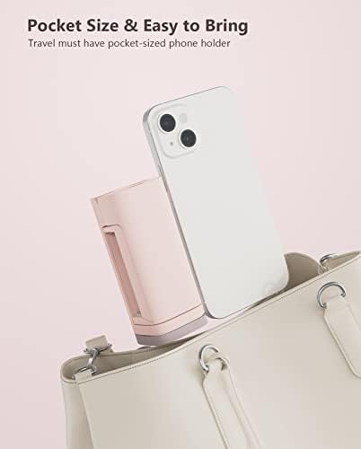Mii KARE Universal Airplane Phone Holder – Innovative 360-Degree Rotating Smartphone Mount for Ultimate In-Flight Entertainment, Lightweight and Durable Travel Companion for Effortless Viewing on Tray Tables, Perfect for Long Flights and Quick Getaways