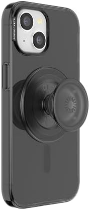 Transparent Mag Safe-Compatible Phone Grip Case for i Phone 15 Pro Max – Superior Drop Protection and Effortless Wireless Charging – Elevate Your Style with Enhanced Handling and Sleek Design