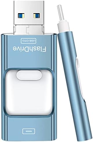 4-in-1 Rose Pink 256 GB Flash Drive for i Phone & i Pad – Versatile USB Type C Memory Stick for Seamless File Transfers Across Android, Computers & More – Enhanced Speed & Storage Solution for Photos, Videos, and Documents