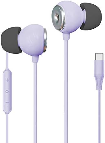 High-Fidelity USB-C Earbuds with Built-In Microphone for Superior Sound Quality – Hands-Free Calling & Track Control for Google, Samsung, Huawei & Other Type-C Devices – Lightweight Design for Everyday Comfort and Enhanced Audio Performance