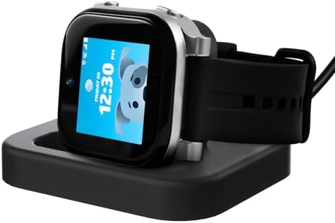 Effortless Magnetic Charging Dock for AT&T Amigo Jr Watch – Premium High-Speed Charger Stand in Sleek Black for Ultimate Convenience – Portable Smartwatch Accessory Enhancing Performance & Compatibility
