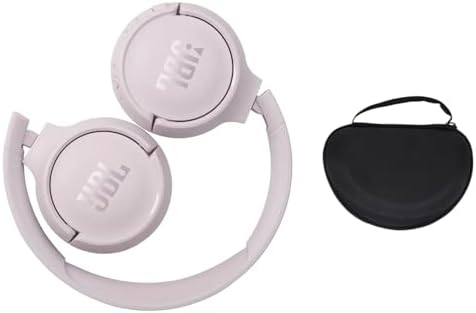 JBL Tune 510 BT On-Ear Wireless Headphones – Immersive Pure Bass Audio with Bluetooth 5.0, 40-Hour Battery Life, and Multi-Device Connectivity for Seamless Listening Anywhere – Lightweight, Foldable Design with Travel Case for Ultimate Portability and Convenience