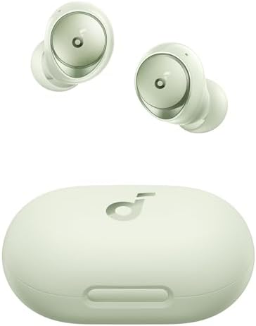 Discover Superior Sound with Soundcore by Anker Space A40 Wireless Earbuds – Unmatched Adaptive Active Noise Cancelling for 98% Noise Reduction, 50 Hours of Playtime, and High-Resolution Audio – Ergonomically Crafted for All-Day Comfort and Effortless Wireless Charging – Ideal for Music Lovers and Everyday Use