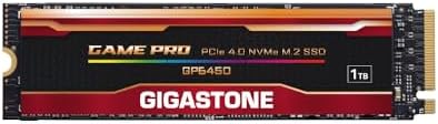 Elevate Your Gaming and Creative Potential with the Gigastone 500 GB M.2 NVMe SSD – Lightning-Fast PCIe Gen 4 Internal Solid State Drive for Seamless 3 D Rendering and 4 K/8 K Video Editing – Unmatched 5,000 MB/s Read Speeds for Gamers and Content Creators – Perfect Upgrade for PCs, Laptops, and PS5 with Enhanced Compatibility and Reliability
