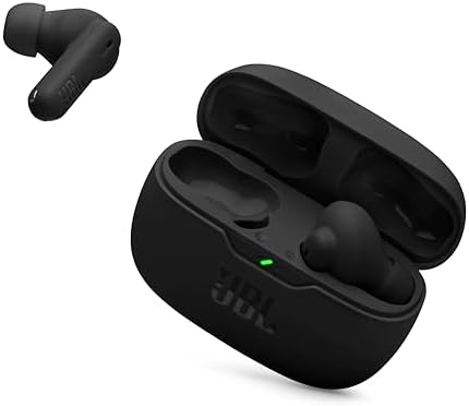 JBL Vibe Beam 2 True Wireless Earbuds – Superior Noise Cancelling with Adaptive Smart Ambient Tech for Immersive Pure Bass Sound, 40-Hour Battery Life, IP54 Water & Dust Resistant, Four-Microphone Clarity – Ideal Audio Solution for Music Enthusiasts and Professionals Seeking Unmatched Sound Quality