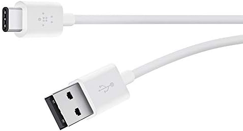 Belkin 6-Foot USB-IF Certified USB-A to USB-C Charge Cable – Fast Charging & Data Transfer, Durable Design for All USB-C Devices, Ideal for Home & Travel Use