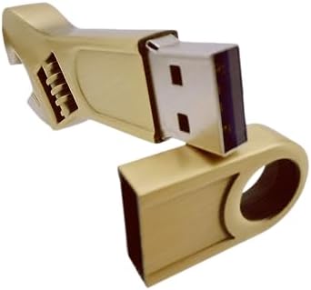 Sleek 128 GB Metal Wrench USB Flash Drive – High-Speed, Stylish Pendrive for All Devices, Ultimate Data Storage Solution