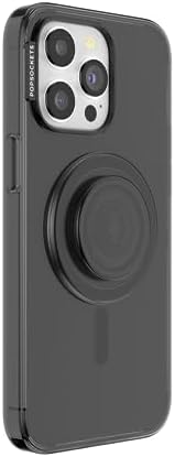 Transparent Mag Safe-Compatible Phone Grip Case for i Phone 15 Pro Max – Superior Drop Protection and Effortless Wireless Charging – Elevate Your Style with Enhanced Handling and Sleek Design