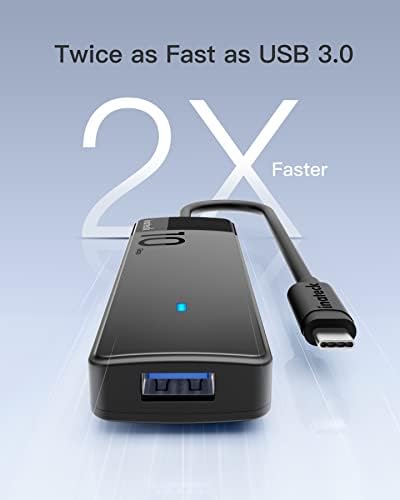 Inateck 10-in-1 USB C Docking Station – Ultimate 4 K 60 Hz HDMI Hub with RJ45 Ethernet and 100 W Power Delivery for Seamless Device Connectivity on Windows, Mac, and Linux – Optimize Your Workspace and Boost Productivity