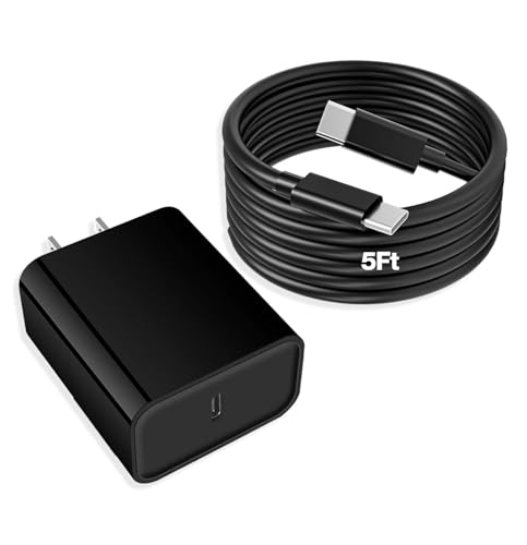 20 W USB-C Fast Charger for Motorola Devices: Ultimate Quick Charge Solution for G Power, G Stylus 5 G, G Play, Moto Turbo One 5 G UW Ace, Edge/Razr – High-Speed Charging Cable Included, Compact Design, Enhanced Safety Features for Efficient Power Delivery