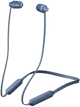 JVC Marshmallow Wireless Earbud Headphones – Stylish Ivory Design, IPX4 Water-Resistant for Active Lifestyles, 8-Hour Battery Life, Flexible Neck Band for Ultimate Comfort, Memory Foam Earpieces for Superior Sound Isolation – Perfect for Commuting, Workouts, and Everyday Use – Seamless Device Compatibility