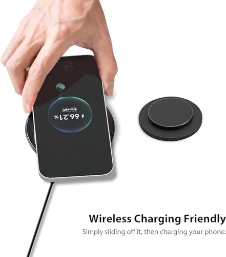 Elevate Your Smartphone Experience with the Galaxy Moon Magnetic Phone Grip – Adjustable Mag Safe Holder for Superior Stability and Style – Wireless Charging Ready Accessory for Active Lifestyles and Effortless Usability