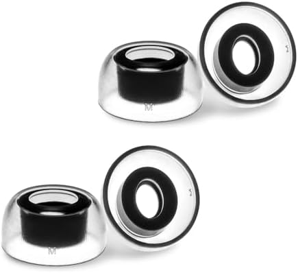 Upgrade Your Bose Audio with AZLA Sedna Earfit Crystal Replacement Tips – Enhanced Comfort & Noise Isolation for Quiet Comfort Ultra and QC II Earbuds – Premium Silicone for Unmatched Sound Clarity and Fit