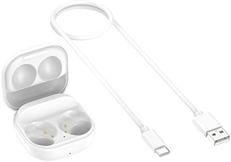Ultra-Compact Wired Charging Dock for Samsung Galaxy Buds 2 – Fast and Reliable Replacement Case (SM-R177) in Elegant White – Lightweight and Durable Design for Effortless Portability – Essential Accessory for Enhanced Audio Performance and On-the-Go Convenience