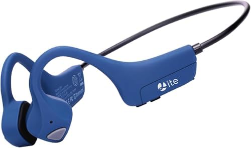Ultra-Lightweight Bone Conduction Bluetooth Headphones – Waterproof Open-Ear Design for Enhanced Awareness and Comfort – Ideal for Sports, Workouts, and Hands-Free Calls with Crystal Clear Audio – Multi-Device Connectivity and Durable Performance for Active Lifestyles