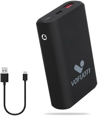 High-Capacity 7.4 V Power Bank for Heating Pads – 10000 m Ah Portable Charger with Rapid Charge and Universal Compatibility for Ultimate Comfort on the Go