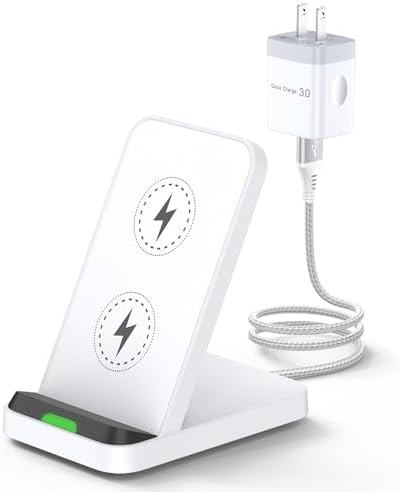 Ultra-Fast Wireless Charging Stand for Google Pixel Series – Optimized 15 W Output for Pixel 9, 9 Pro, 9 Pro XL, 8, 8 Pro, 7, 7 Pro, 6, 6 Pro, and More – Sleek Docking Station with Smart Chip Protection – Compatible with Cases Up to 4 mm – Ideal for Home & Office Use – 1-Year Warranty Included