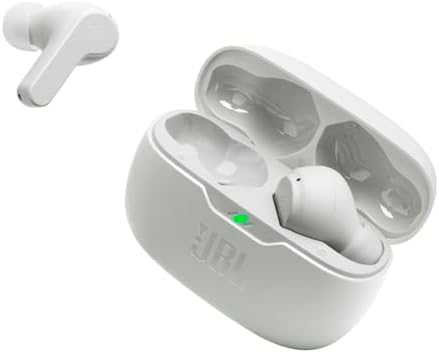 JBL Vibe Beam True Wireless Earbuds – Experience Deep Bass Immersion with Bluetooth 5.2, Water & Dust Resistance, Hands-Free Voice Aware Calling, and Up to 32 Hours of Battery Life – Perfect for On-the-Go Audio Enthusiasts