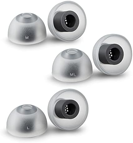 Transform Your Audio Experience with Premium ASMR Silicone Earbud Tips – Perfectly Crafted Noise-Canceling Replacements for Sony, Beats, JLab, Samsung, Sennheiser, and Skullcandy Wireless Headphones – Achieve Unmatched Comfort and Performance for Immersive Listening Sessions, Available in Three Custom Sizes