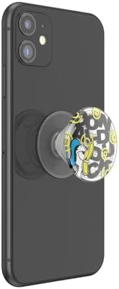 Minnie & Daisy Pop Socket Phone Grip with Versatile Kickstand – Stylish Adhesive Cell Phone Holder for One-Handed Use – Universal Compatibility with i Phone, Samsung & More – Swappable Design for Customization and Wireless Charging Friendly – Anti-Drop Technology for Enhanced Security – Perfect for On-the-Go Users