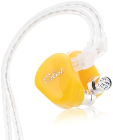 Ultimate Audio Revolution with QOA Celest Rue Premium In-Ear Monitors – Lightweight 6 mm Dynamic Driver Earbuds with Customizable Detachable Cable – Stylish Purple IEMs for Unmatched Hi-Fi Stereo Clarity Ideal for Musicians, Gamers, and Audiophiles – Experience Crystal-Clear Sound Across All Devices