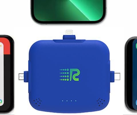 Universal COMET 3200 m Ah Portable Power Bank – Fast Charging 2.1 A, Multi-Device Compatibility for i Phone 16/15/14/13, Type C & Micro-USB – Pre-Charged, Charge 3 Devices Simultaneously, Compact Design for On-the-Go Power Solutions