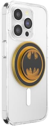 Batman Mag Safe Phone Grip – Stylish Magnetic Holder & Kickstand for Ultimate Hands-Free Experience, Wireless Charging Ready, Eye-Catching “I Am Batman” Enamel Design, Ideal for Daily Use and Enhanced Device Functionality