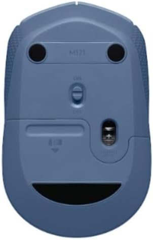 Logitech M170 Wireless Mouse – Ultra-Responsive Optical Tracking, Ambidextrous Design for All Users, 2.4 GHz USB Mini Receiver, 12-Month Battery Life, Perfect for PC, Mac & Laptop – Elevate Your Productivity with Seamless Wireless Freedom