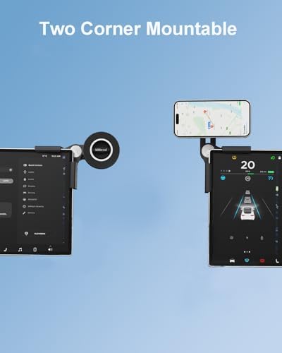 Revolutionize Your Driving with the Qi2 15 W Tesla Phone Mount Charger: Fast Charging, Heat Restriction, and Unmatched Suction for Model Y & 3 – Perfectly Compatible with i Phone 16-12 Series, Includes 40″ C-C Cable for Seamless Connectivity and Safety