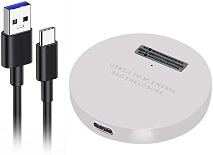 xiwai USB 3.1 USB-C to NVMe M-Key M.2 SSD External Converter Adapter – Vertical Design for Fast Data Transfers & Universal Compatibility – Ideal for Gamers and Creators
