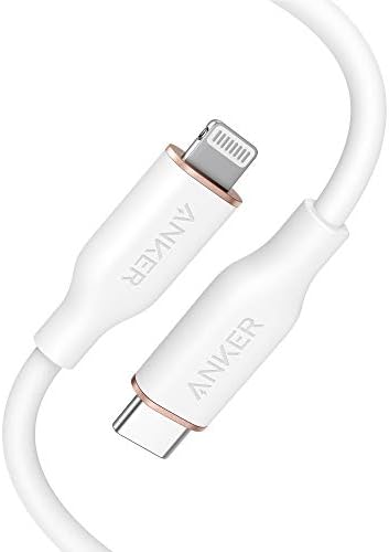Anker 6 FT MFi Certified USB C to Lightning Cable – Rapid Power Delivery for i Phone 13 Pro, 12 Pro Max, 12, 11, X, XS – Durable Misty Blue Charging Solution with Reinforced Connectors for Optimal Performance and Stylish Flexibility