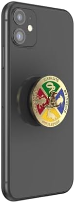 Enamel Spinner Sorting Hat Pop Socket: Stylish Phone Grip with Kickstand for Enhanced One-Handed Use and Maximum Compatibility, Ideal for i Phone, Samsung, and More – Quick Swap Top Design for Personalized Style and Effortless Wireless Charging