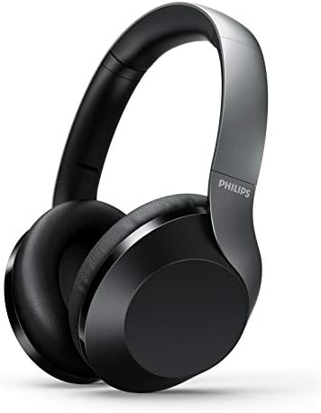 Philips Audio Performance TAPH805 BK Wireless Over-Ear Headphones with Advanced Active Noise Cancelling and Google Assistant – Ultimate Comfort and Unrivaled Sound Quality for Audiophiles and Everyday Listeners