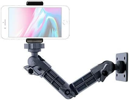 Transform Your Space with the Ace Taken Adjustable Phone Wall Mount – Compatible with i Phone Models 14 through 7 Plus for Ultimate Convenience and Style, Ideal for Home and Office Use, Easy Installation and Durable Design, Perfect for Hands-Free Viewing and Clutter-Free Workspaces