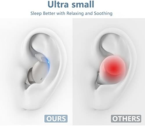 Revolutionize Your Sleep with True Wireless Noise-Canceling Earbuds – Ultra-Comfortable In-Ear Design in Soft Silicone for Uninterrupted Rest, Bluetooth Enabled for Seamless Connectivity, Perfect for Enhanced Sleep Quality and Fast Relaxation