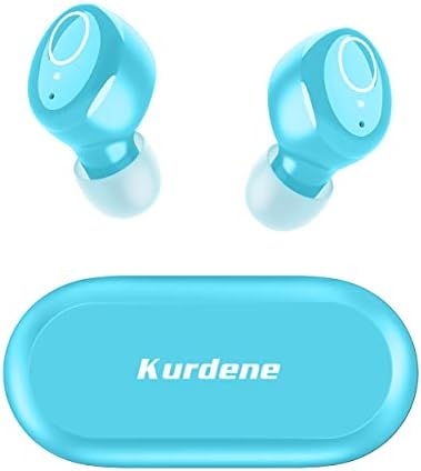 Kurdene Sport Wireless Earbuds – Bluetooth Headphones with 60-Hour Playtime & Deep Bass Sound, Ergonomic Earhooks for Ultimate Comfort During Workouts, Running & Meetings – Orange Edition for Active Lifestyles