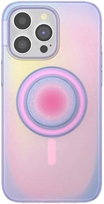 Transparent Mag Safe-Compatible Phone Grip Case for i Phone 15 Pro Max – Superior Drop Protection and Effortless Wireless Charging – Elevate Your Style with Enhanced Handling and Sleek Design